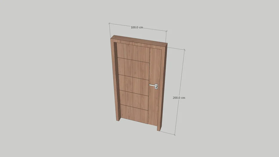 Pintu Kayu 100x200
