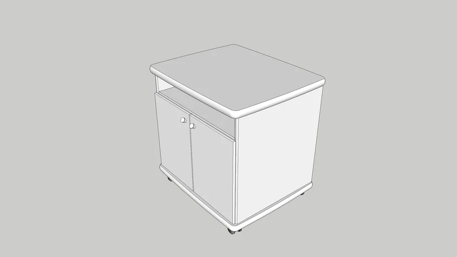 Mesa para fotocopiadora modelo Copiant 50 de Actiu