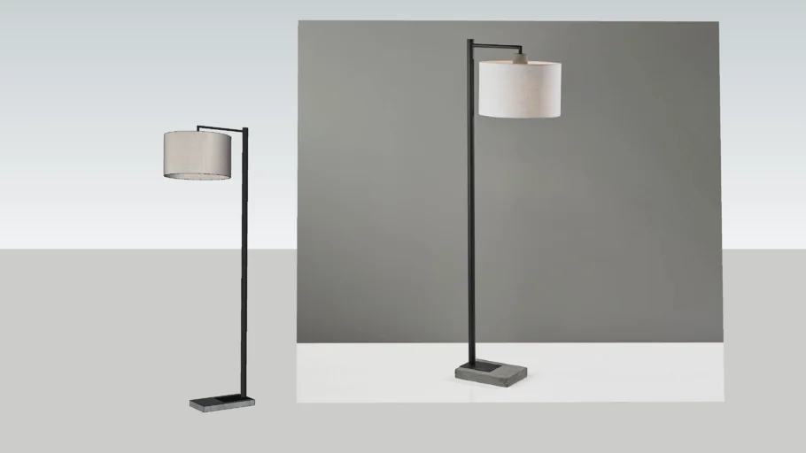 POTTERYBARN -Chauncey Metal Floor Lamp
