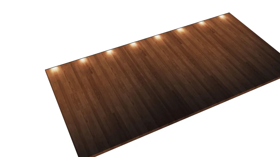 Painel de Madeira Iluminado