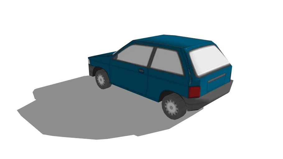 Ford Festiva Phototextured