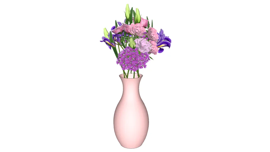 vaso rosa