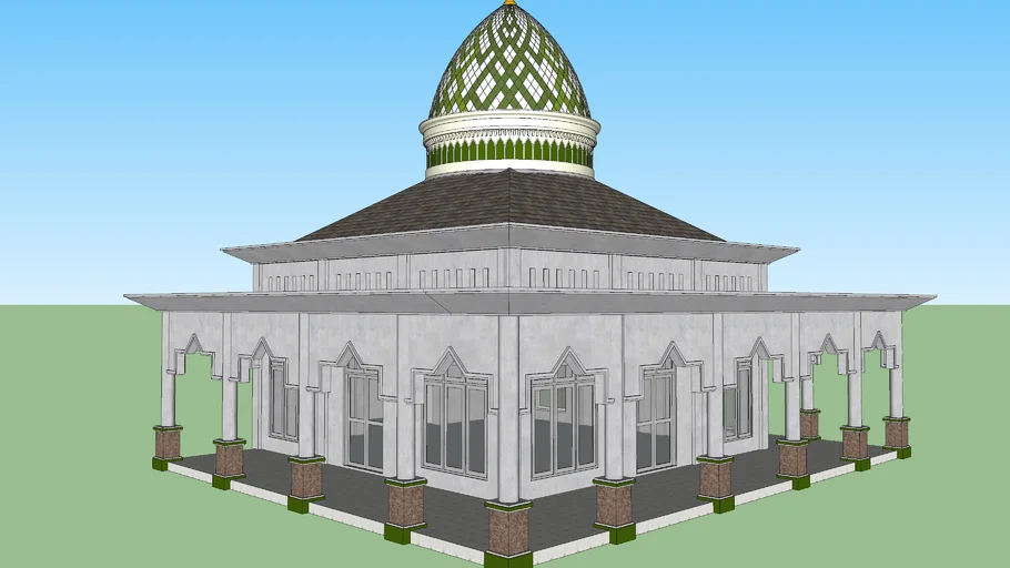 masjid 1 lantai uk 15x15