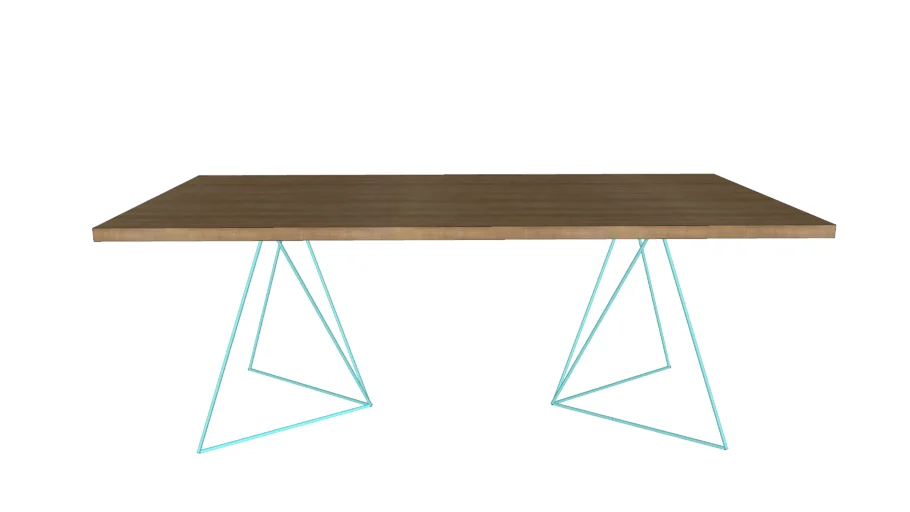 modern, industrial, loft, minimalist, scandinavian style, dining table NUXX Sanake, duży stół do jadalni