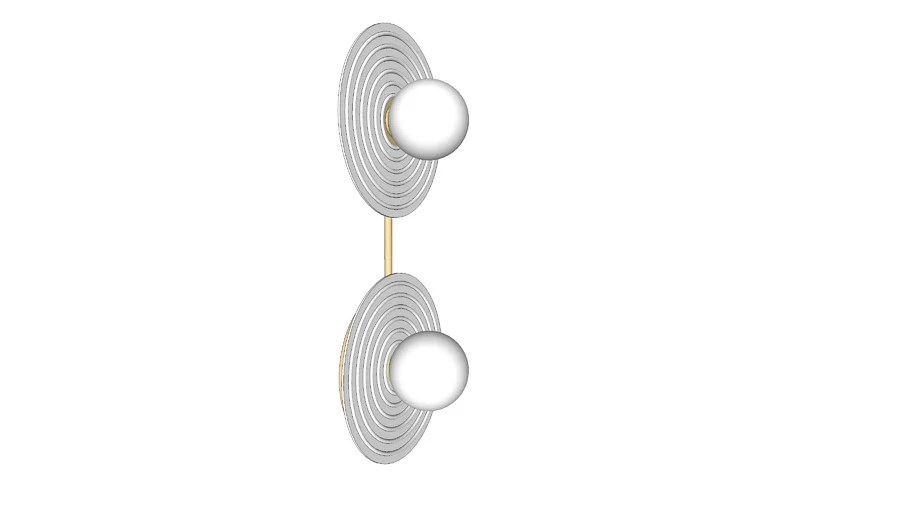 Dahlia Double Wall Sconce