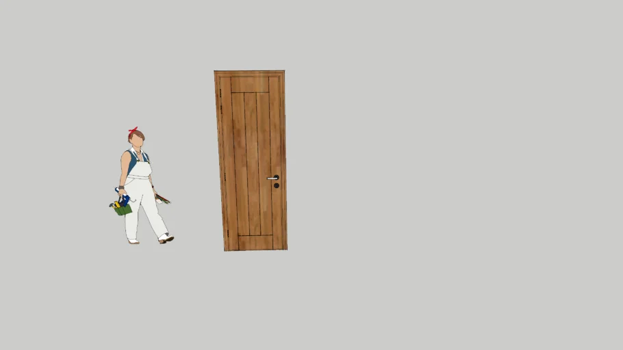 Washroom Door