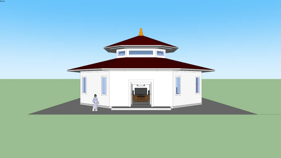 Vietnamese Octagonal house