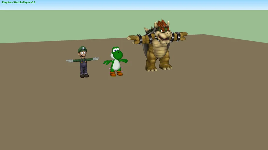 SUPER MARIO RAGDOLL PACK
