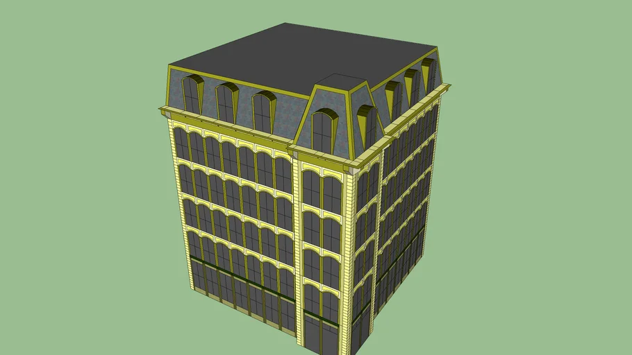 Cast Iron Hotel CA 1875