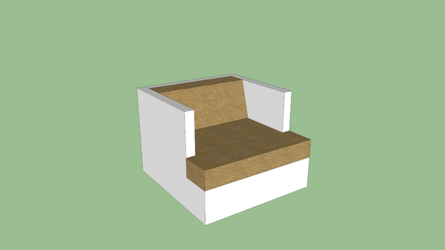 White Modern ArmChair 2