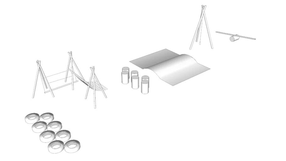 Simple Scout Obstacle Course