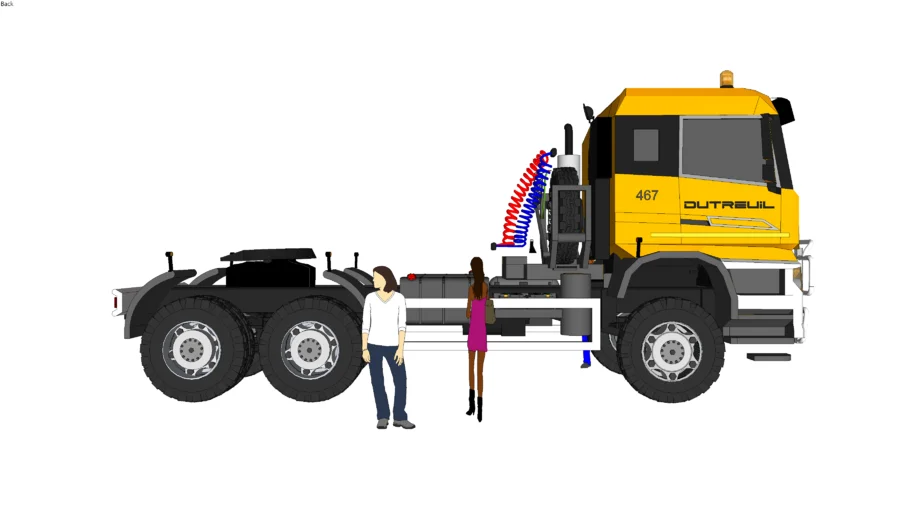 xTRMExPORT.com - Camion 6x6 10 roues tracteur de semi-remorque...