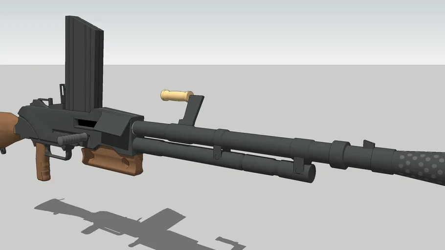 French FM 24/29 Light Machine Gun