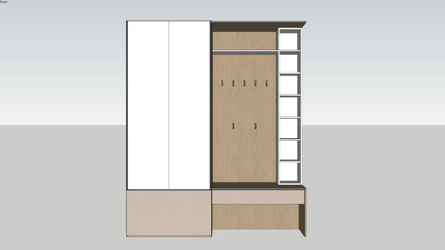 Hallway closet