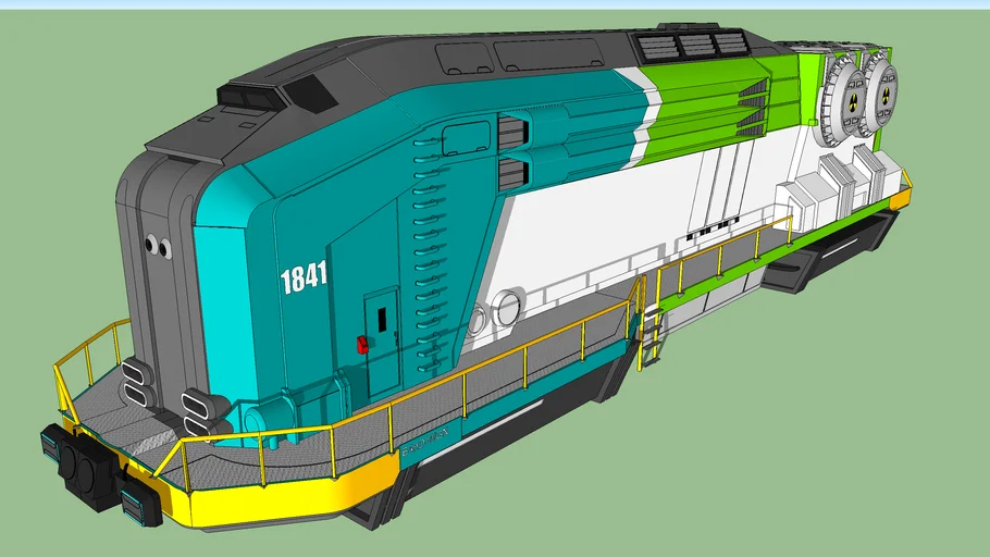 Nuclear Powered Train