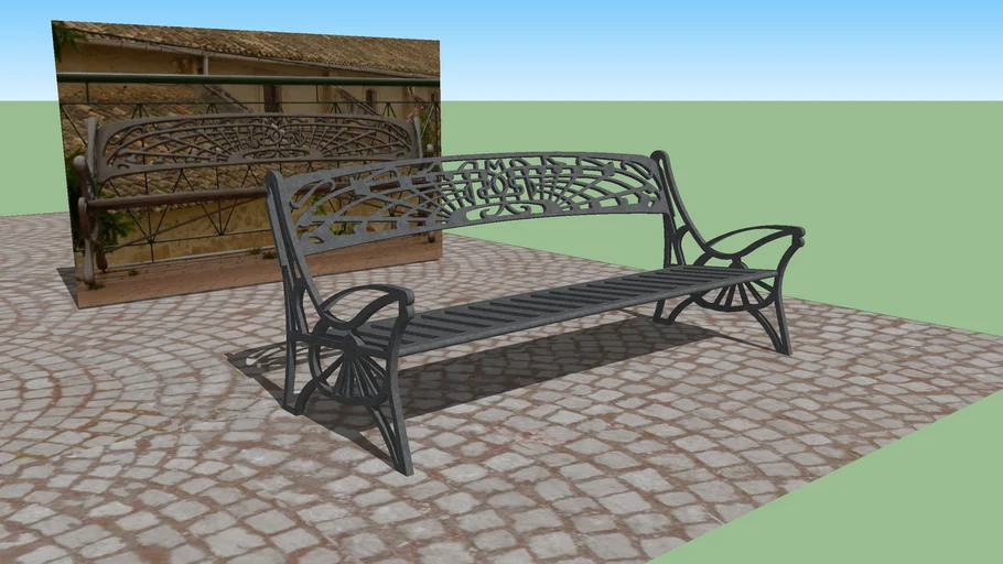 Castle bench