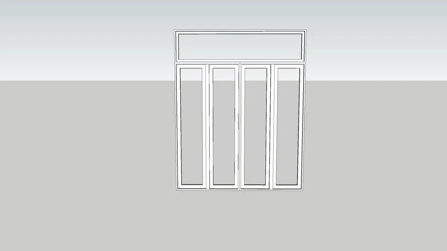 4kstudio Casement Window set
