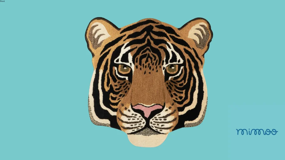 Tapete Tigre Rajah - Doing Goods | 3D Warehouse