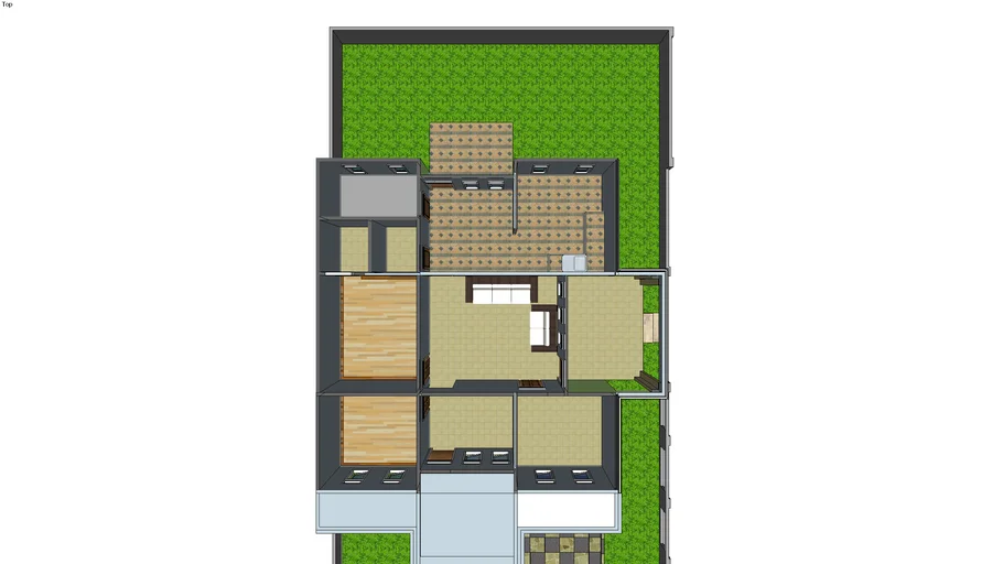 Rumah 3 kamar tidur