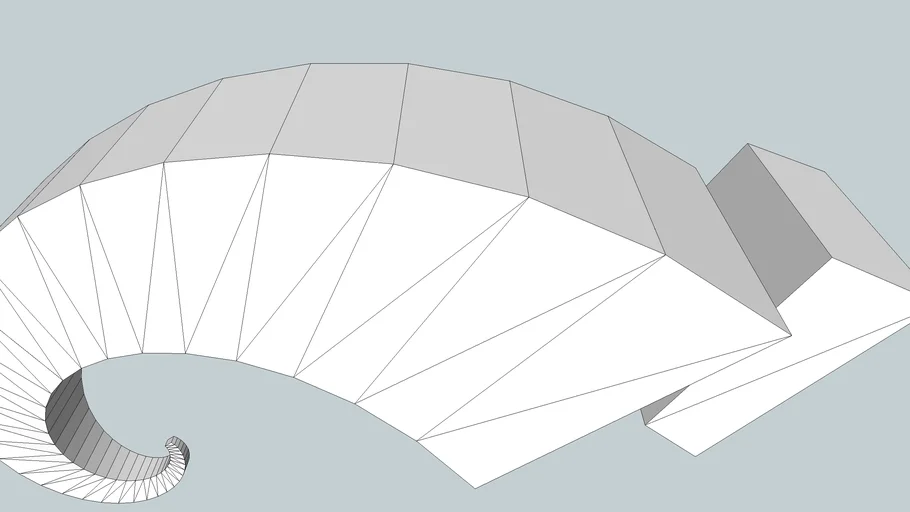 Simple horn or shell