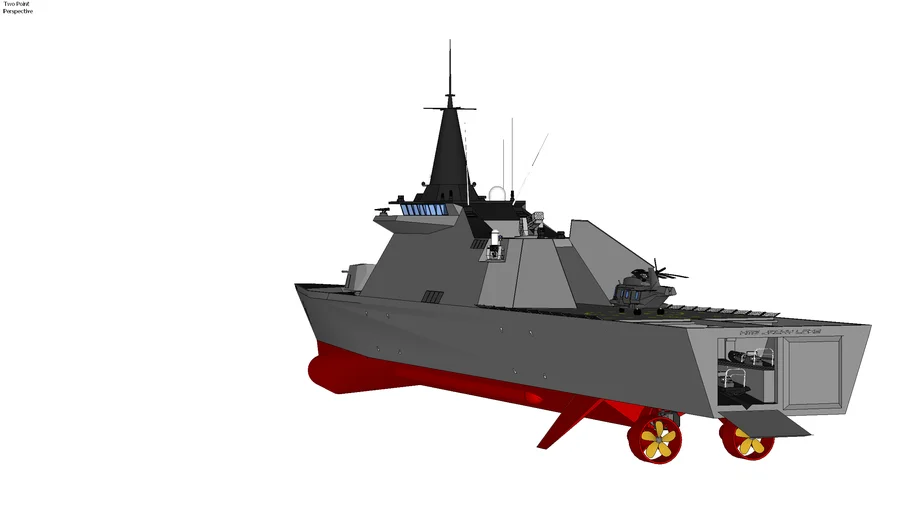 LCS / Stealth Corvette- Inspired by Gowind Class