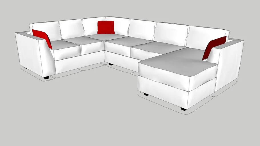 Large U Shaped Sectional