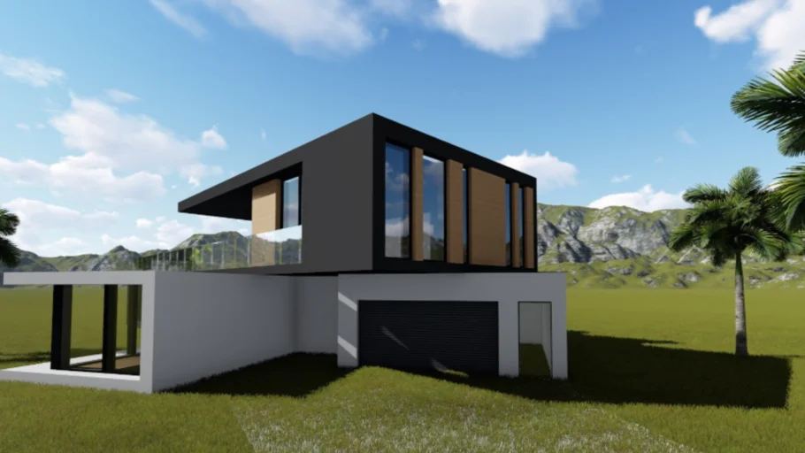 modern villa