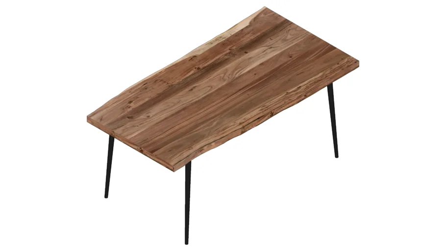 Rustic irregular dining table