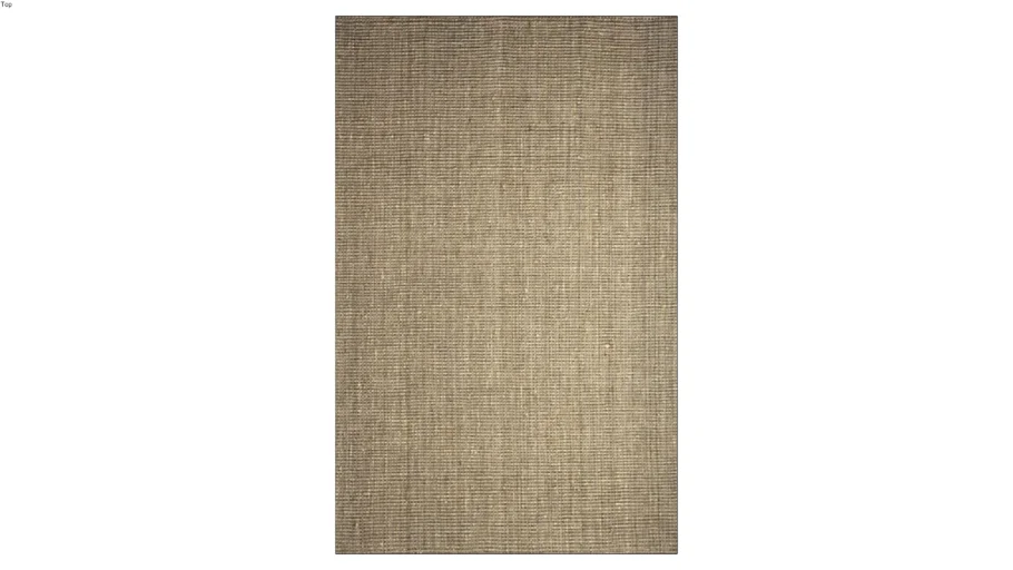 Jute Boucle Rug - Flax