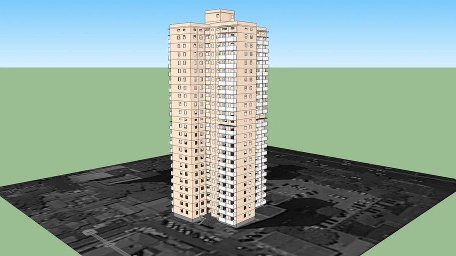 24-floor residential building