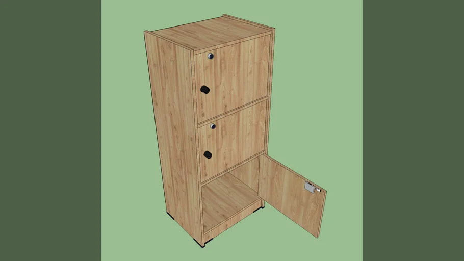 Mini Wooden Cupboard
