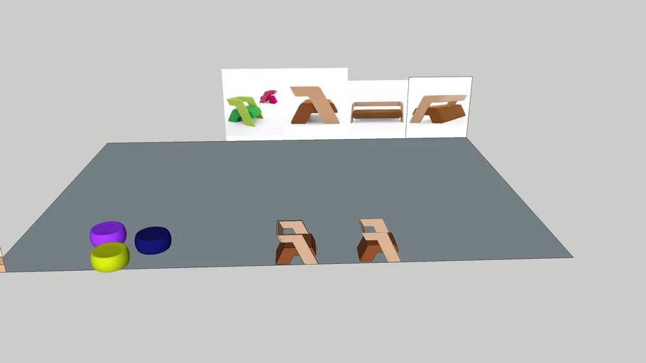pouf+chair