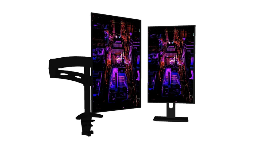 Monitor Gamer com Suporte_Segunda Tela_Decor