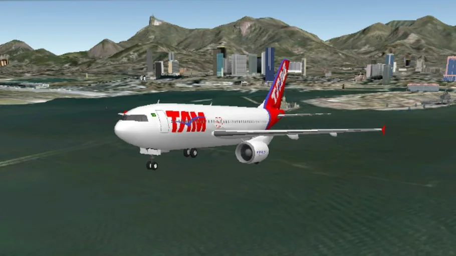 Avião da TAM (Airbus A320 TAM)
