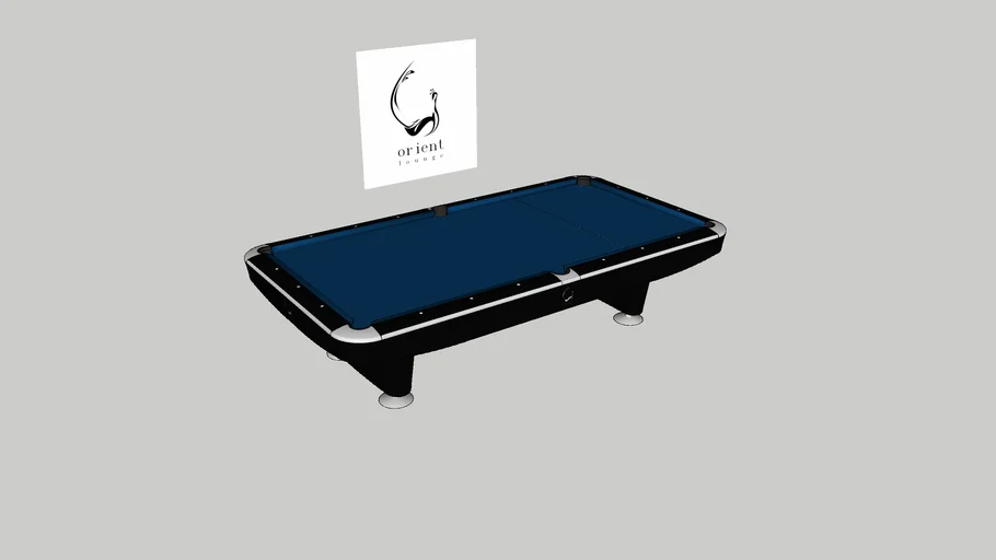Meja Billiard - Orient Nine - 9ft International Standard