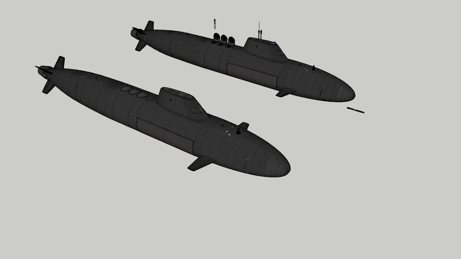 Royal Navy SSNR submarine