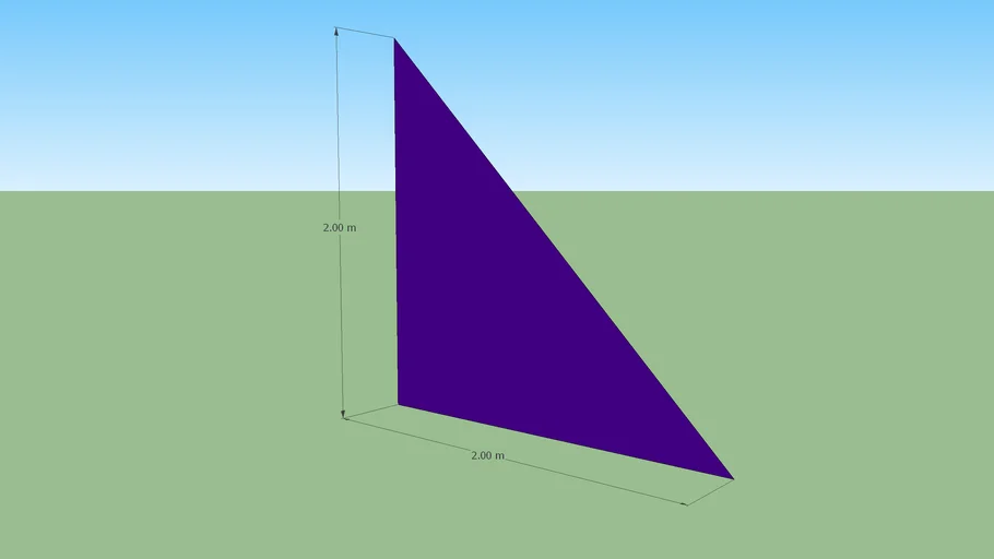 Triangle 2x2 catets