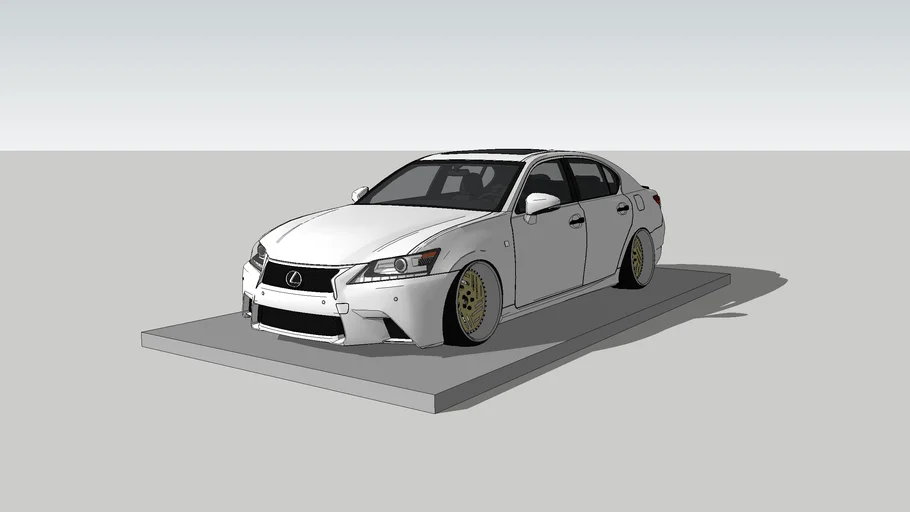 Lexus GS 350 F-Sport - Stance