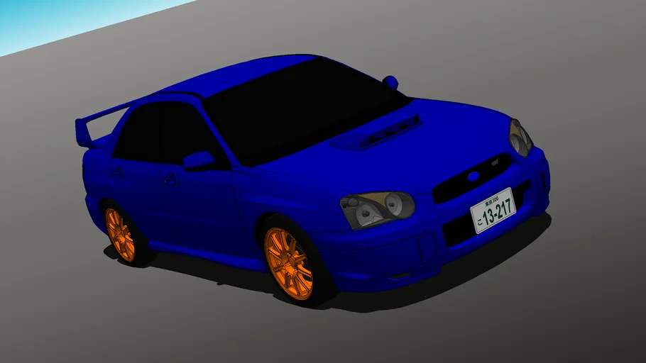 Akihiko Koizumi`s Subaru Impreza WRX STI GD8