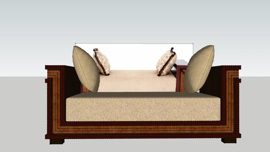 Lepidium Wooden Sofa