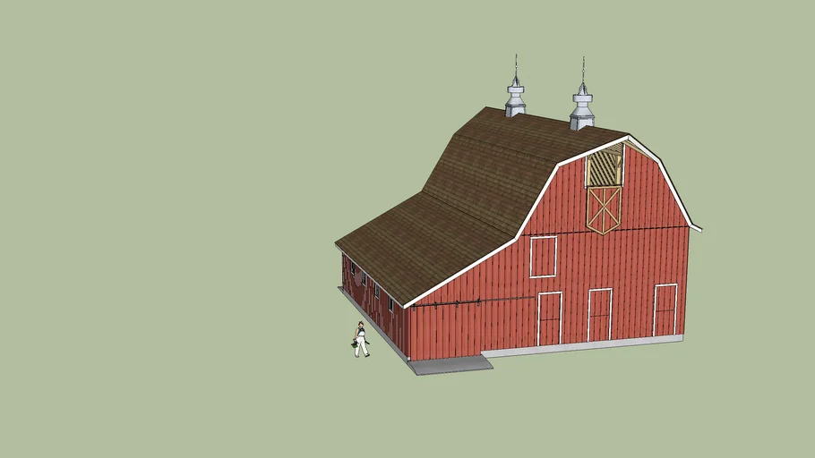 Large Barn | 3D Warehouse