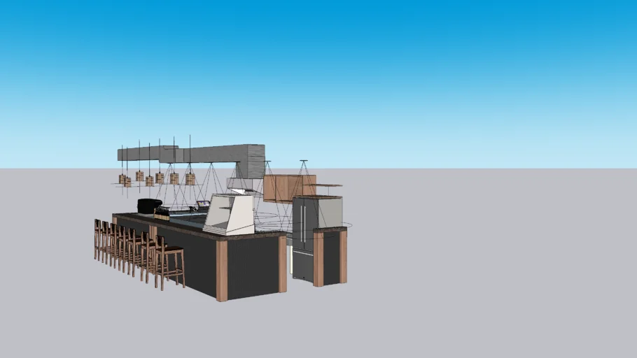 Coffe Bar Table