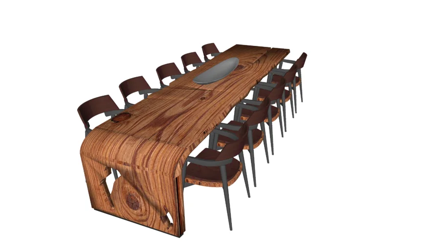 MESA MADEIRA RUSTICA