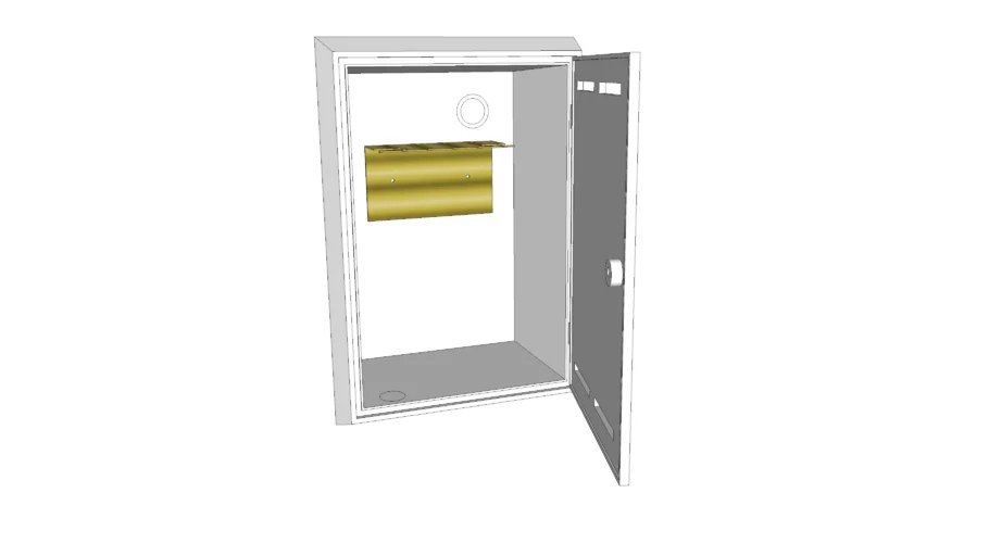 Gas Meter Box - Built In Flush Fitted