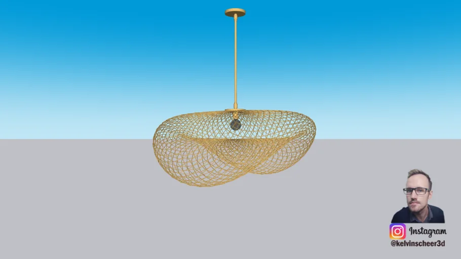 Pendente Bamboo Rustico