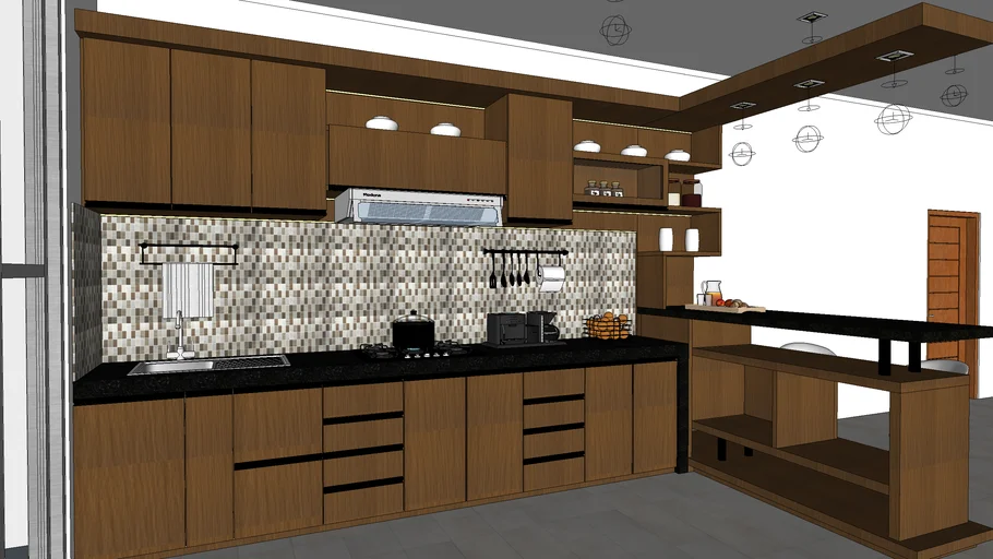 Kitchenset panjang