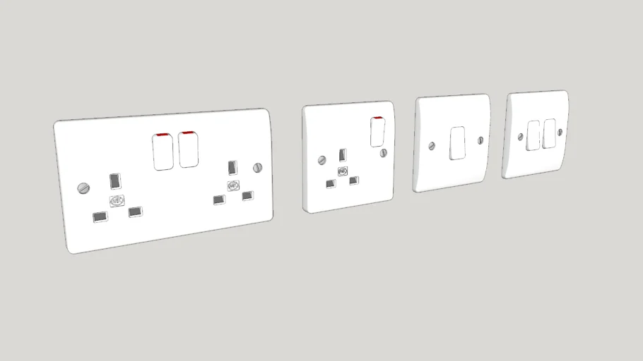 Plug Socket and Light Switches