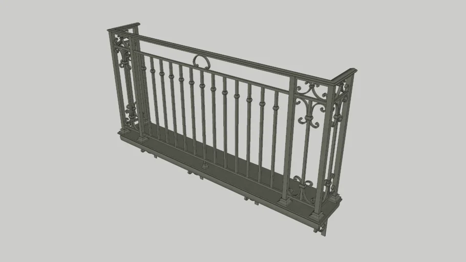 Wrought Iron Balcony