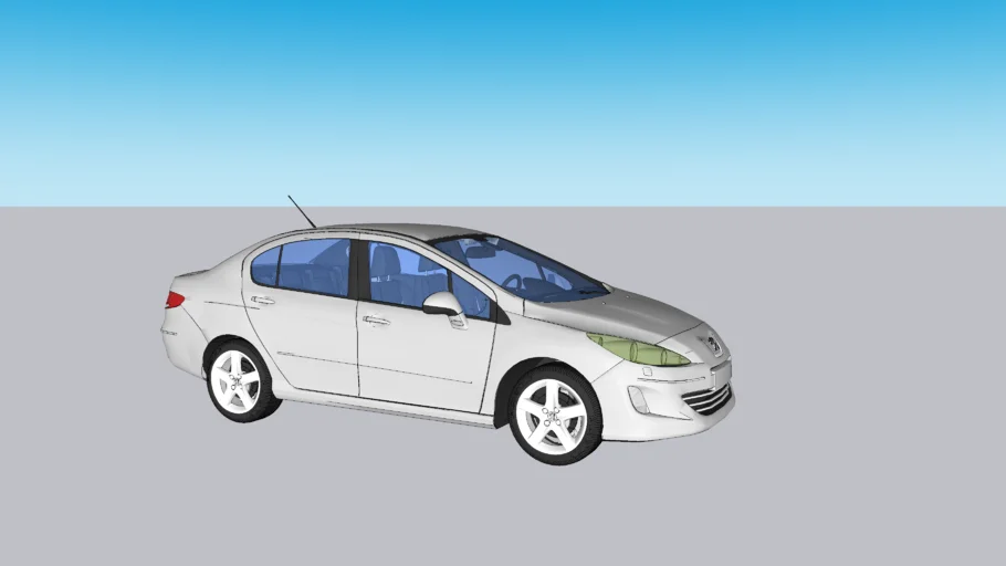 PEUGEOT 408 FELINE-2012.skp