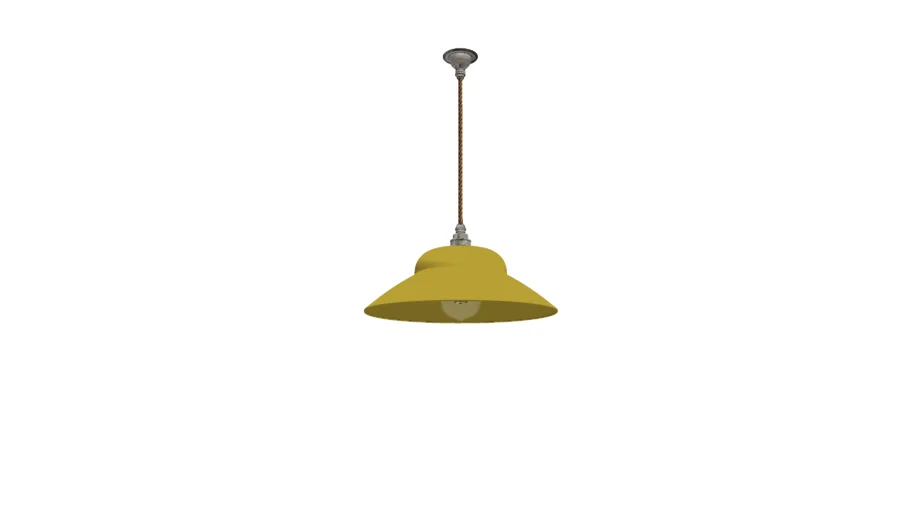 Chartreuse bonnet pendant deVOL light ceiling